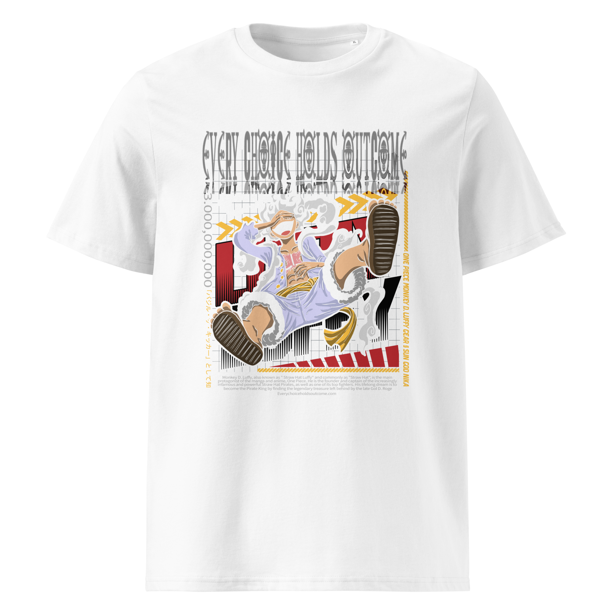 Luffy Gear 5 Tee - Image 4