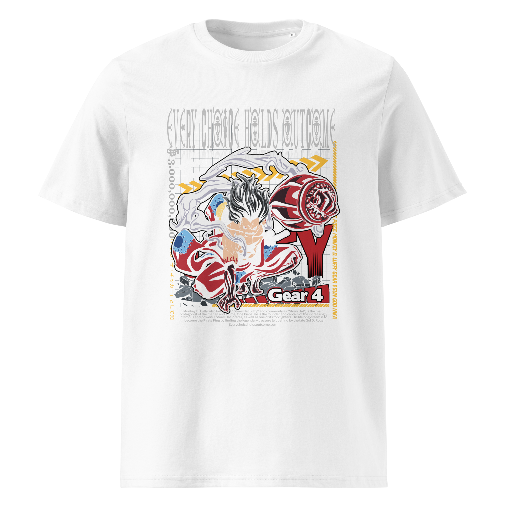 Luffy Gear 4 Tee - Image 4